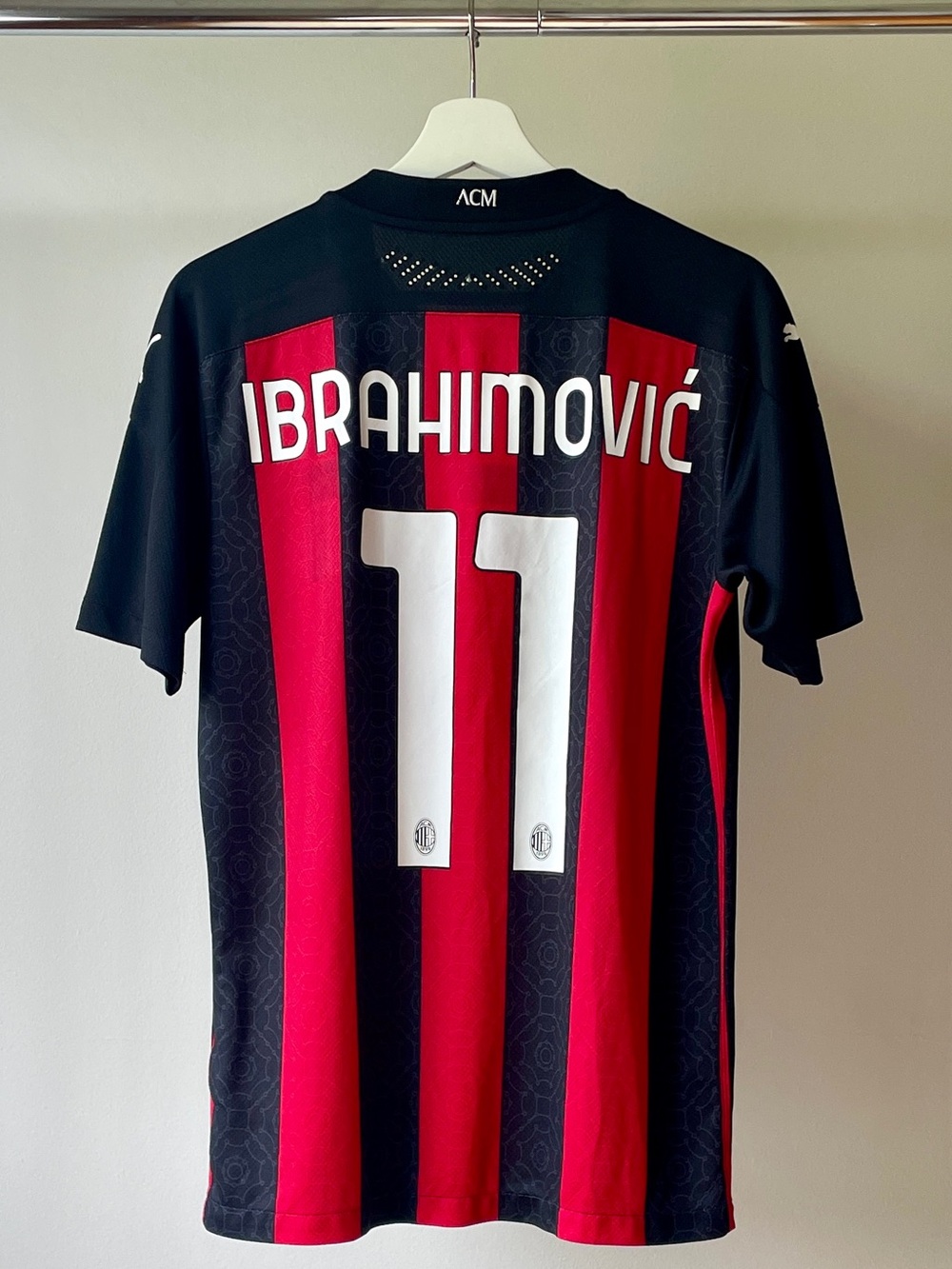 Sold Out Puma AC Milan 2020/2021 Authentic Zlatan Ibrahimović Jersey